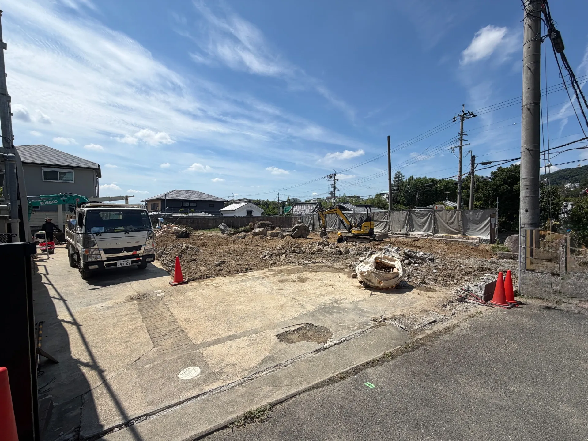 現場進捗情報 【文化住宅】【古家付土地】